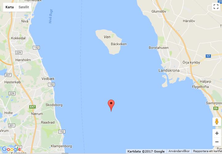 Vraket Sinne Nordfisk i Öresund